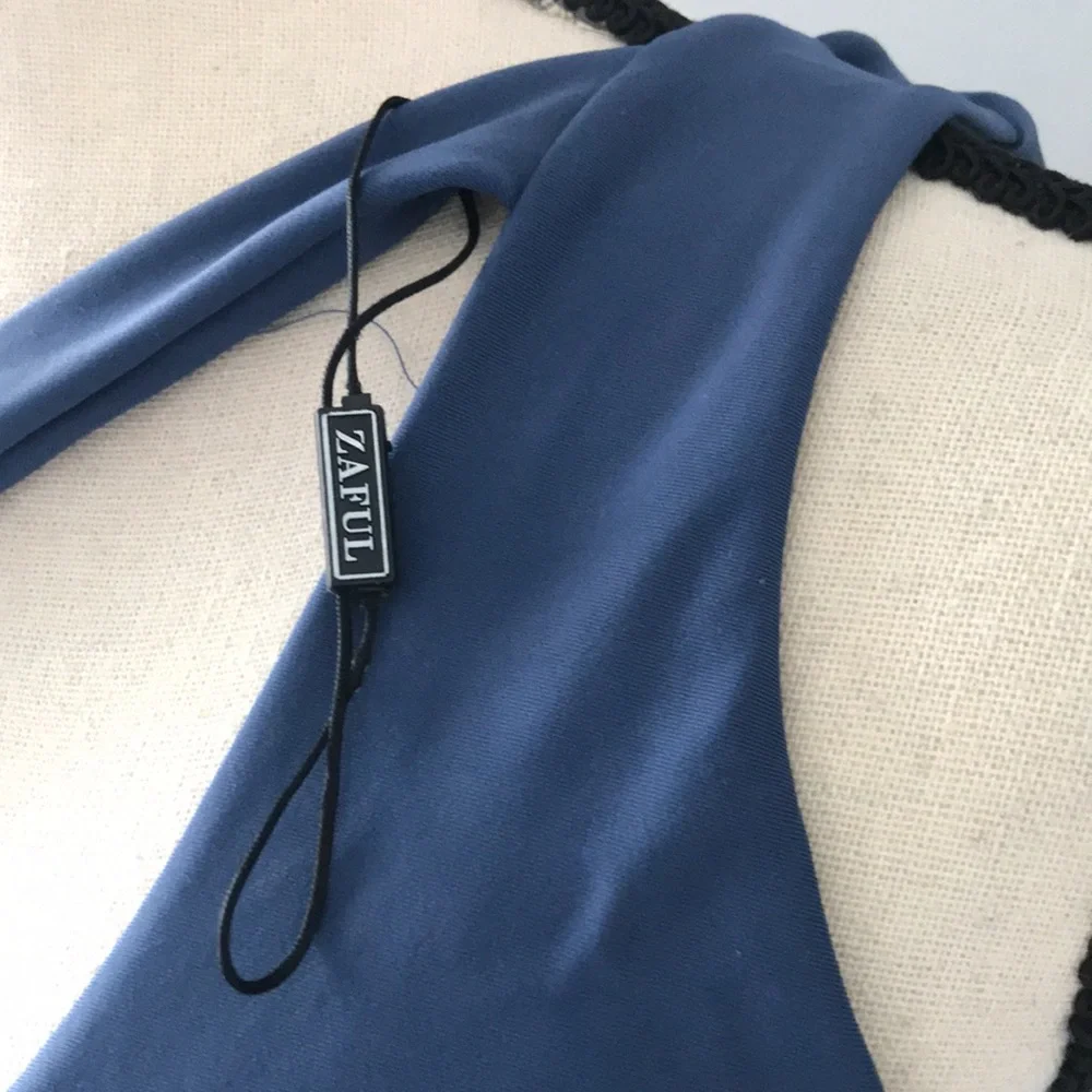 ❤️3X20 ZAFUL Women's Cutout One Piece Swimsuit One Shoulder Swimwear | 8